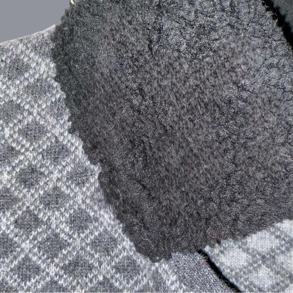 A. IDA WOOL GEOMETRIC LIGHTWEIGHT ITALIAN LONG CARDIGAN- WOMENS - S/L - EUC - Picture 12 of 15